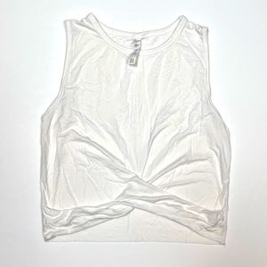 ALO Yoga White Tank Top